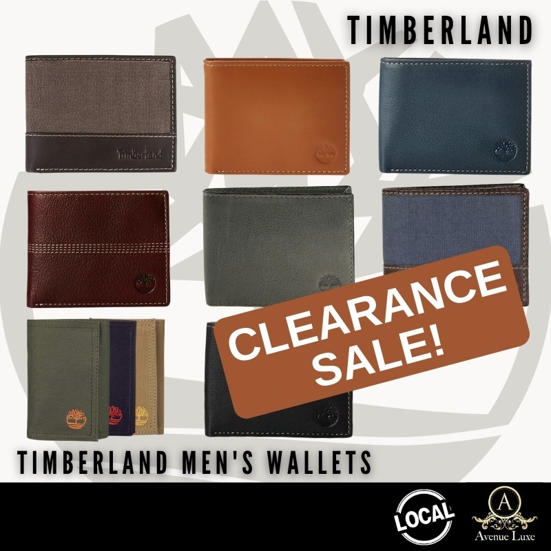 *SG* Timberland Mens Leather Wallet OVERSTOCK CLEARANCE WITHOUT GIFT