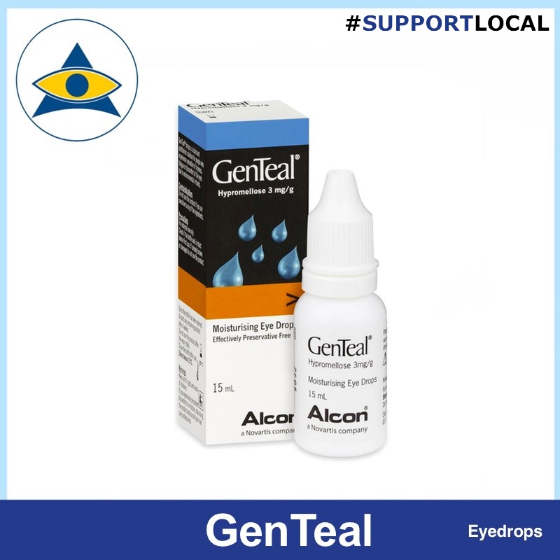 GenTeal Lubricant Eye Drops for Irritation and Dry Eyes Shopee Singapore