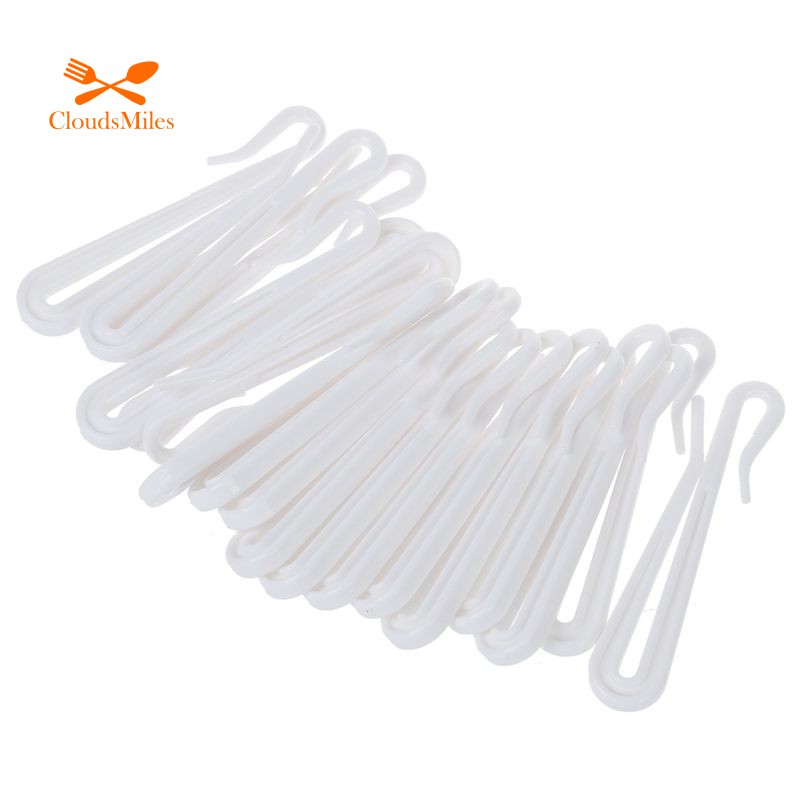 Plastic Window Curtain Hooks 16 Pcs White Shopee Singapore
