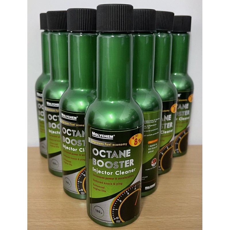 Petrol power additives and Octane Booster and Injector Cleaner 150ml Molychem Increase By 3 Ron