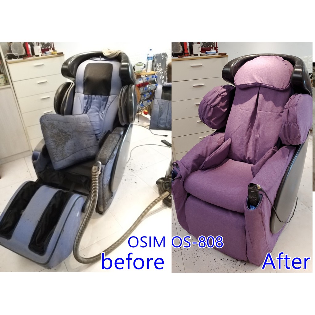 OSIM/OTO/Ogawa Massage Chair Cover **NORMAL Fabric Shopee Singapore