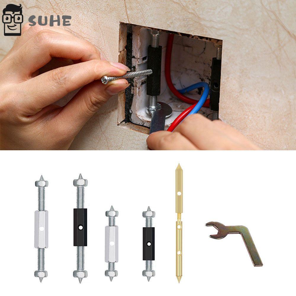 SUHE 2/10PCS Junction Box Kit Dark Box Repair Pole Repair Tool Screws
