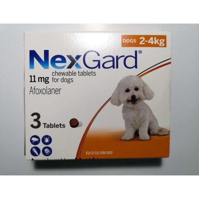 1 Tablet Nexgard 24 Kg Of Dog Lice And Demodex Size S Shopee Singapore