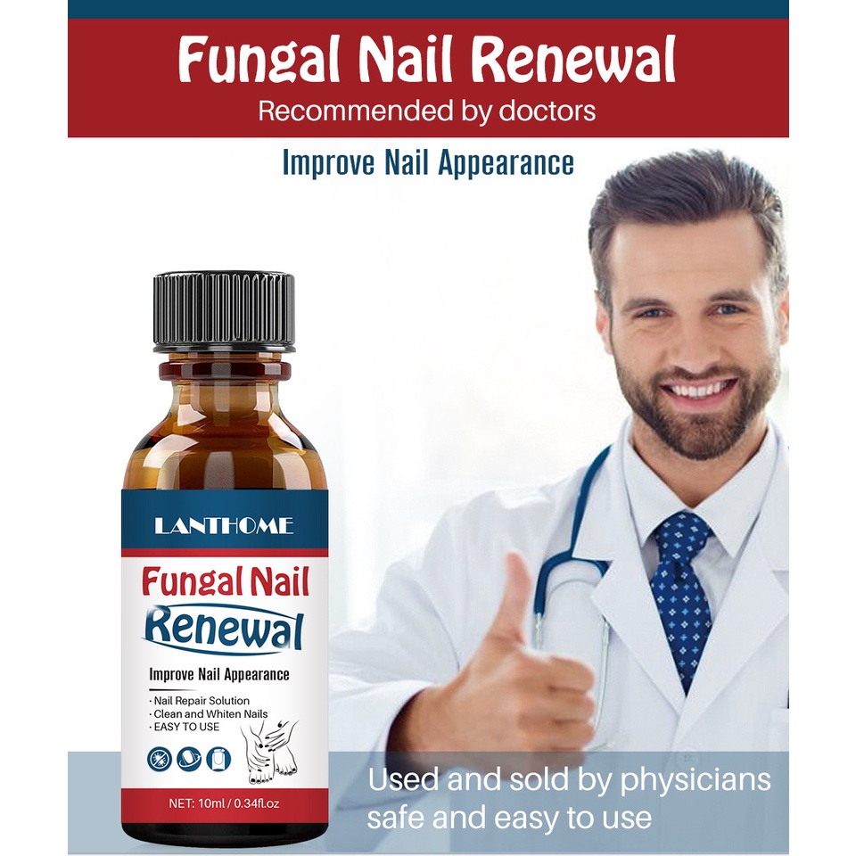 LANTHOME Herbal Fungal Nail Renewal 10ml / Fungal Repair / Anti Fungal