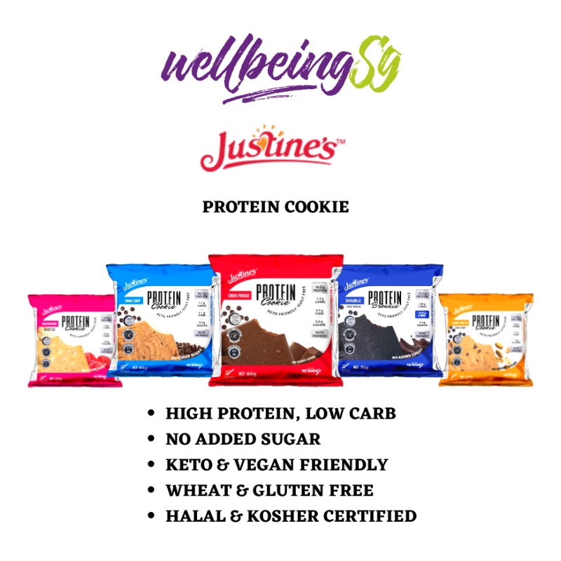 Justine's Protein Brownies & Cookies High in protein, Keto