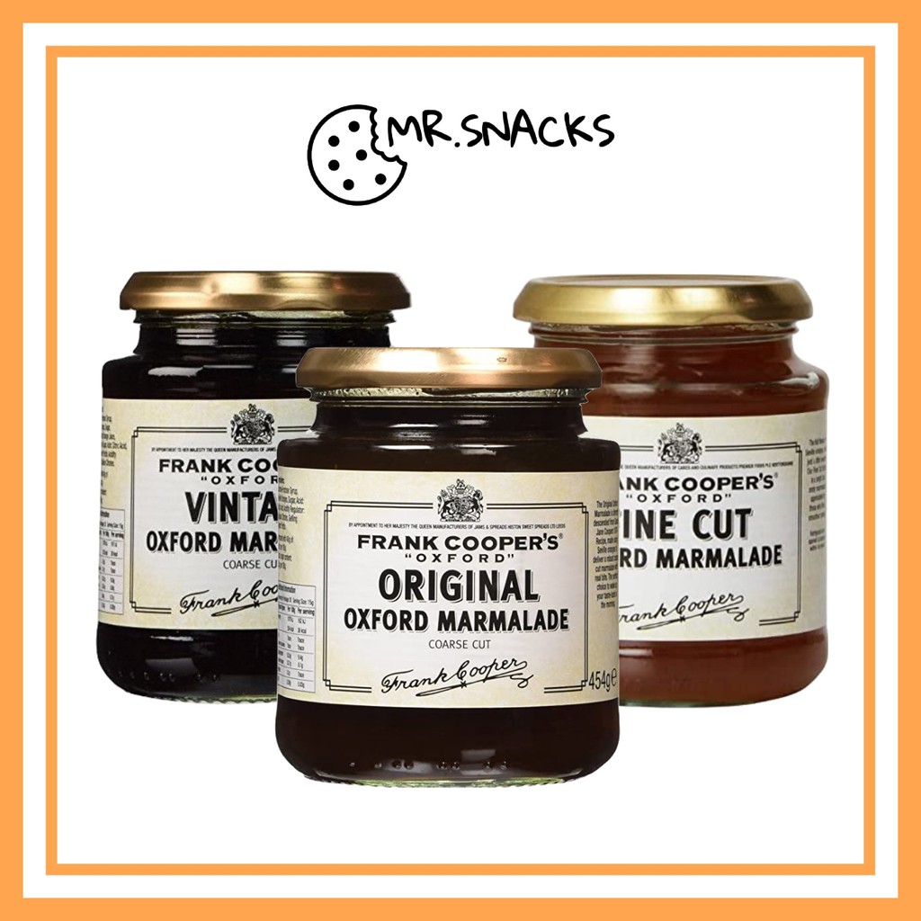 Frank Coopers Oxford Marmalade 454g / Vintage / Fine Cut Shopee