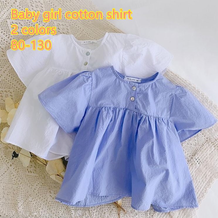 Baby girl clothes Cotton Cute fashion Shirt Toddler clothes Sweet Top