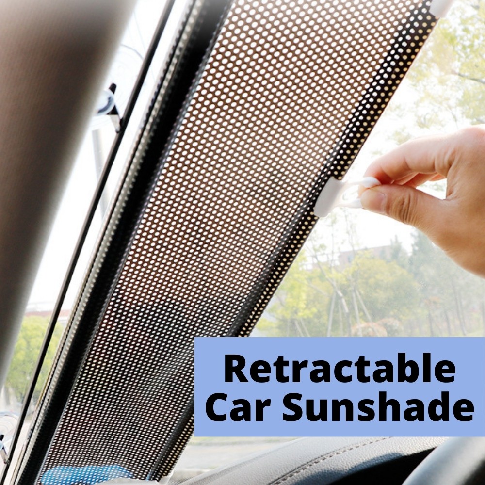 【SG】Retractable Car Shade Foldable Car Sunshade SunProof Windshield