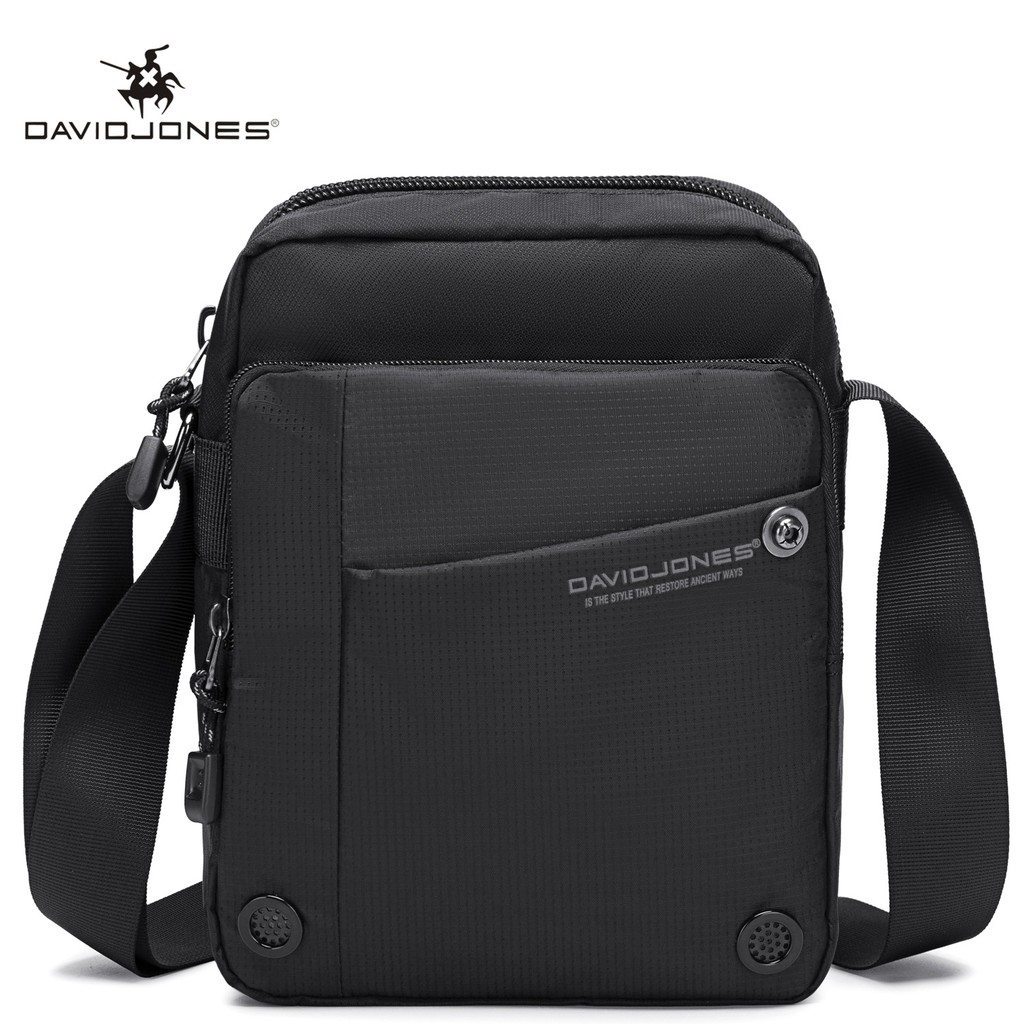 David Jones Paris sling bag for men crossbody bag mens shoulder bags
