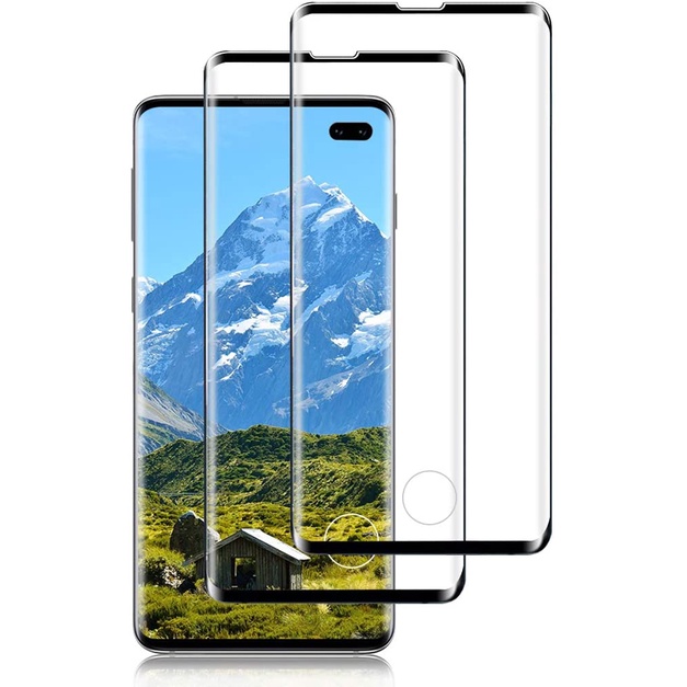 Galaxy S10 + Screen Protector, [9H Hardness][3D Curved][High Definition