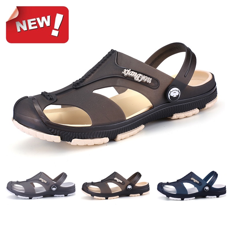 Summer Waterproof Beach Shoes Size 4045 Men Anti Slip Outside Wading