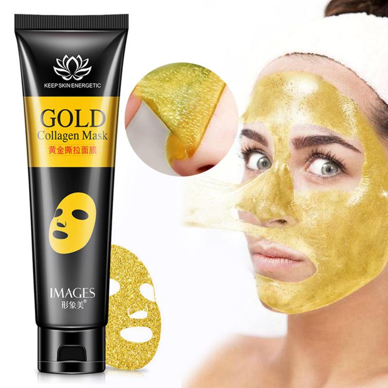 Gold Collagen Facial Mask Deep Cleansing Anti Wrinkle Anti Aging Tear