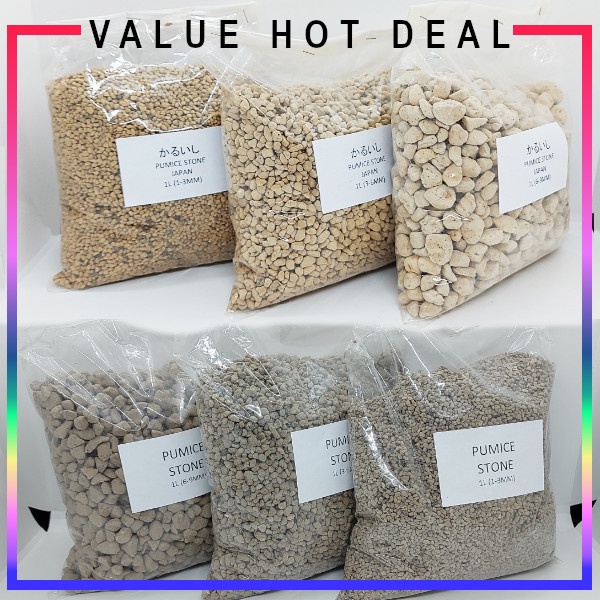 Volcanic Pumice Stones For Potting Plants (JAPAN / CHINA) Shopee Singapore