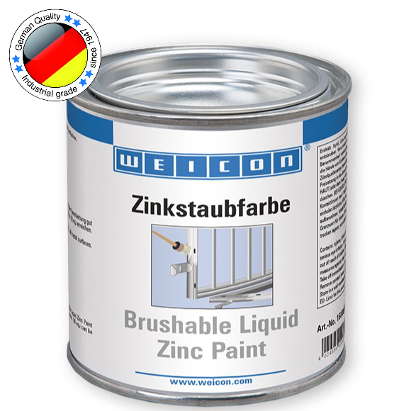 WEICON Zinc Dust Paint 375ml Rust and Corrosion Protection for Metal