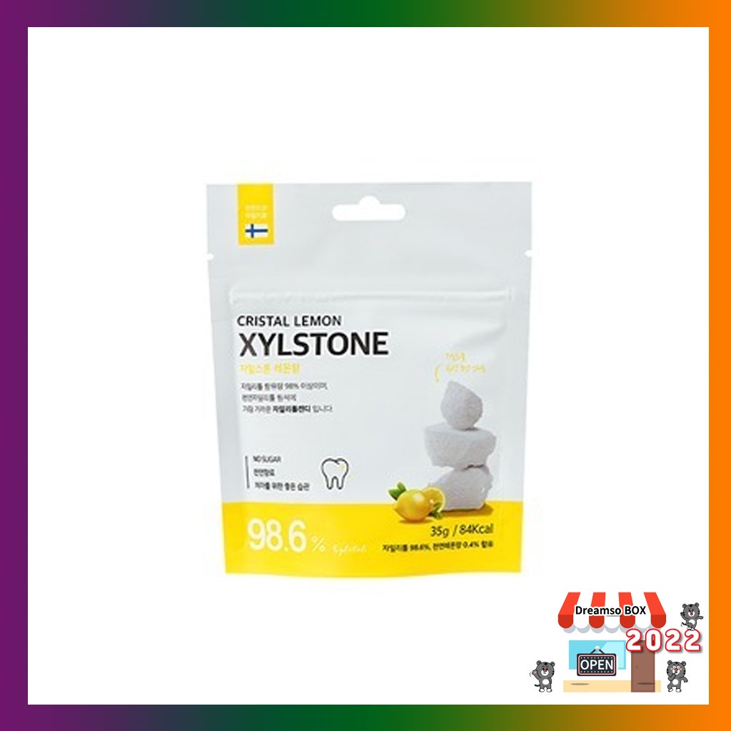 Xylitol Stone Lemon 35g/ Korean Candy/ 100 Sugar Free Shopee Singapore