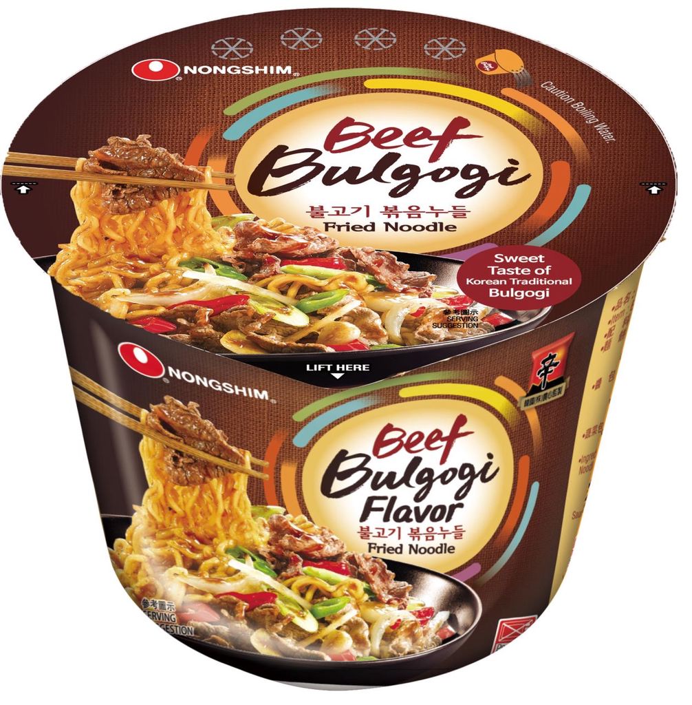 [Exclusive on Shopee] Nongshim Korean Beef Bulgogi Ramyun 101g Big