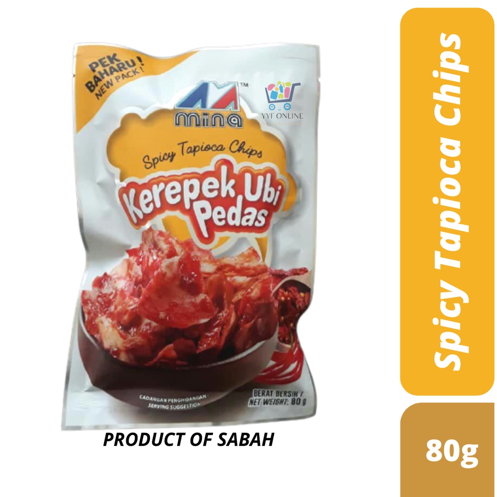 Kerepek MINA VIRAL Banana Sugar Melaka/Sweet Potato/Spicy Sweet Potato