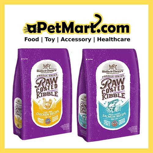 Stella & Chewy's Raw Coated Kibble (Chicken/Salmon) 5lbs for Cats Shopee Singapore