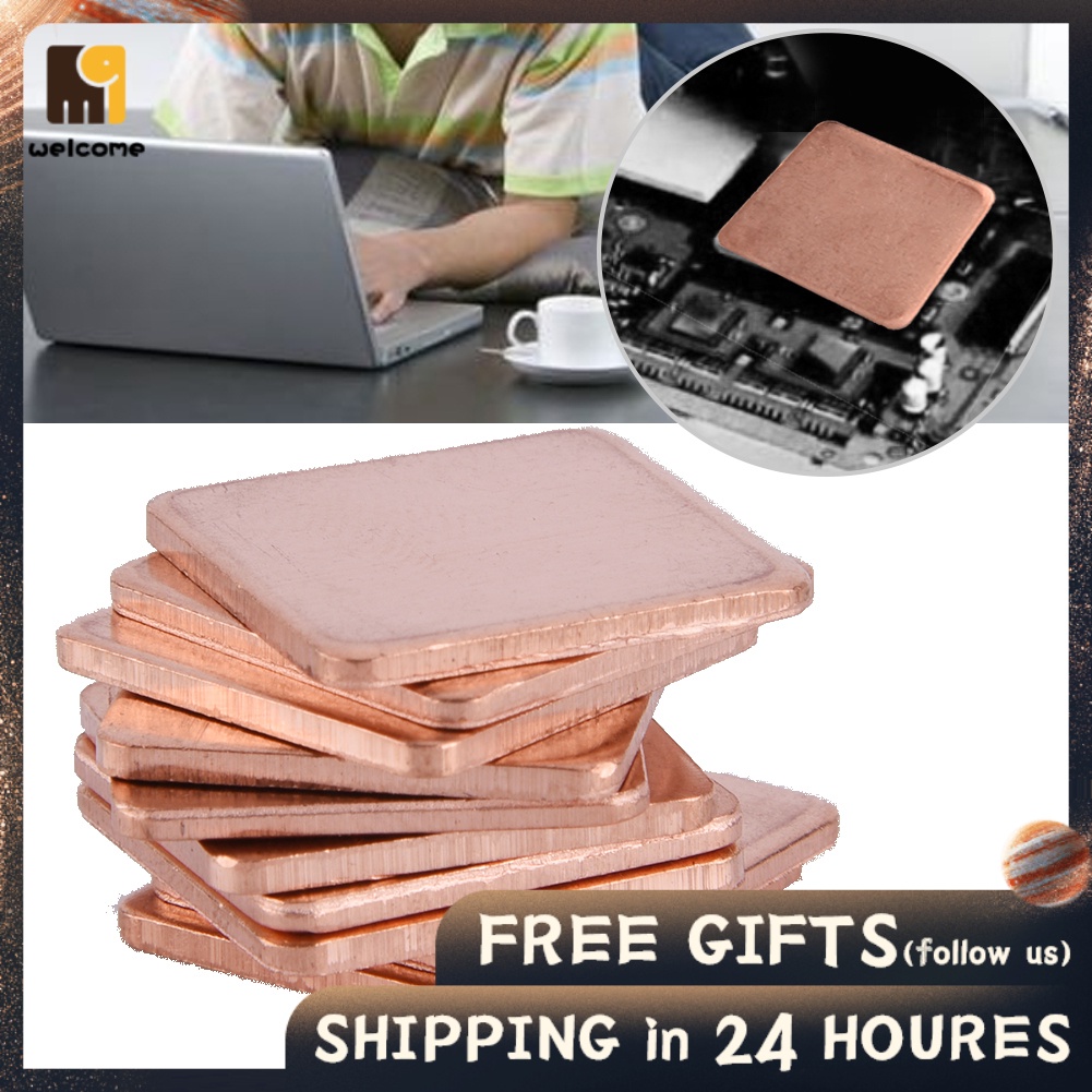 Copper Sheet Shim Piece Heat Sink Thermal Pad For GPU Laptop Shopee