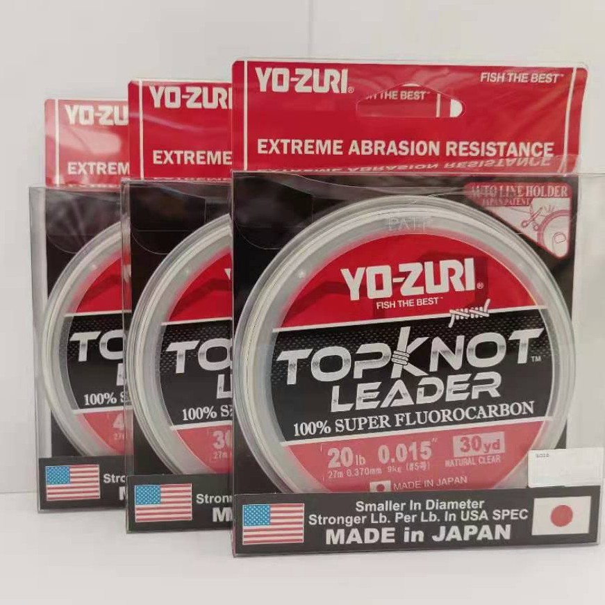 YOZURI TOPKNOT LEADER ( 100 FLUOROCARBON ) Shopee Singapore