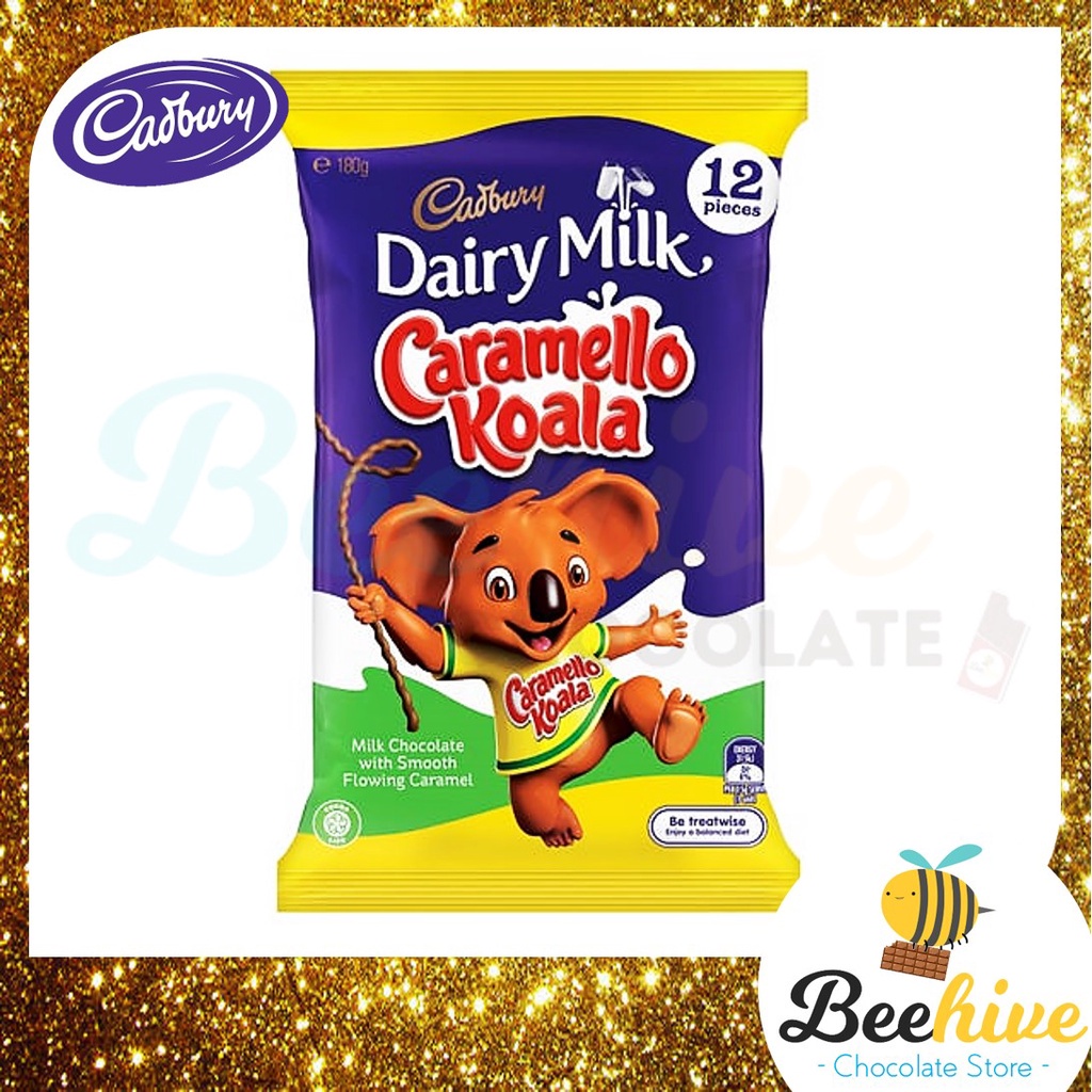 Cadbury Dairy Milk Caramello Koala Chocolate 180g Shopee Singapore