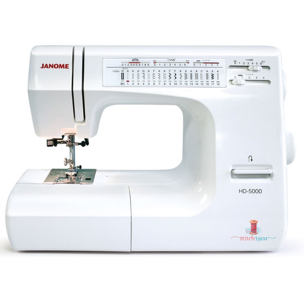 (NEWEST)(1to1Training)Janome HD5000 Sewing Machine with Unique Pattern
