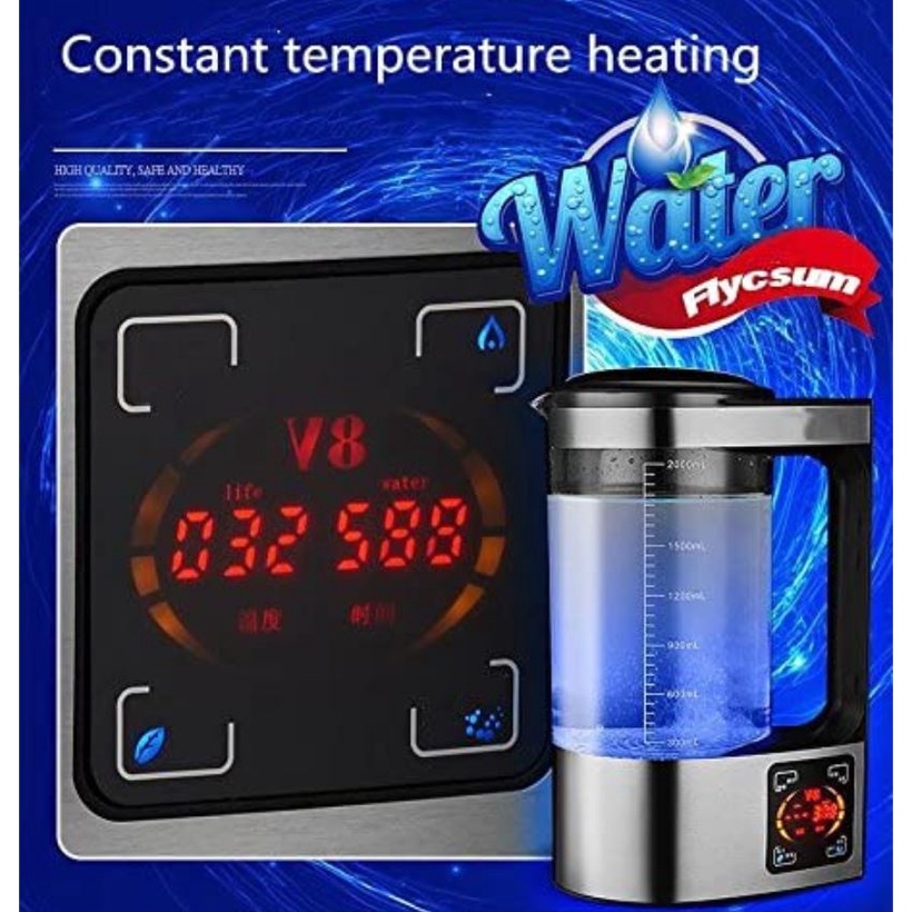 Hydrogen Rich Water Cup Machine, MicroElectrolysis High Concentration