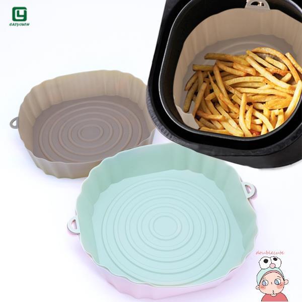 AirFryer Air Catcher Silicone Pot Oven Baking Tray Fried Pizza Chicken