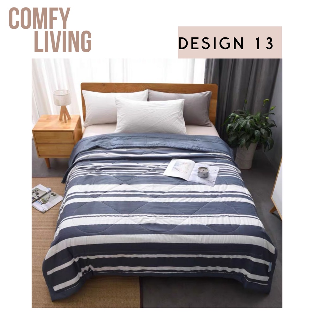 Jap Style Soft Blanket Summer Blanket Suitable for Singapore