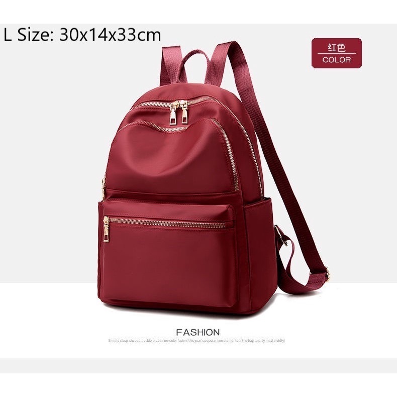 New Fashion Korean Backpack Computer Bag Travel Backpack Shopee Singapore