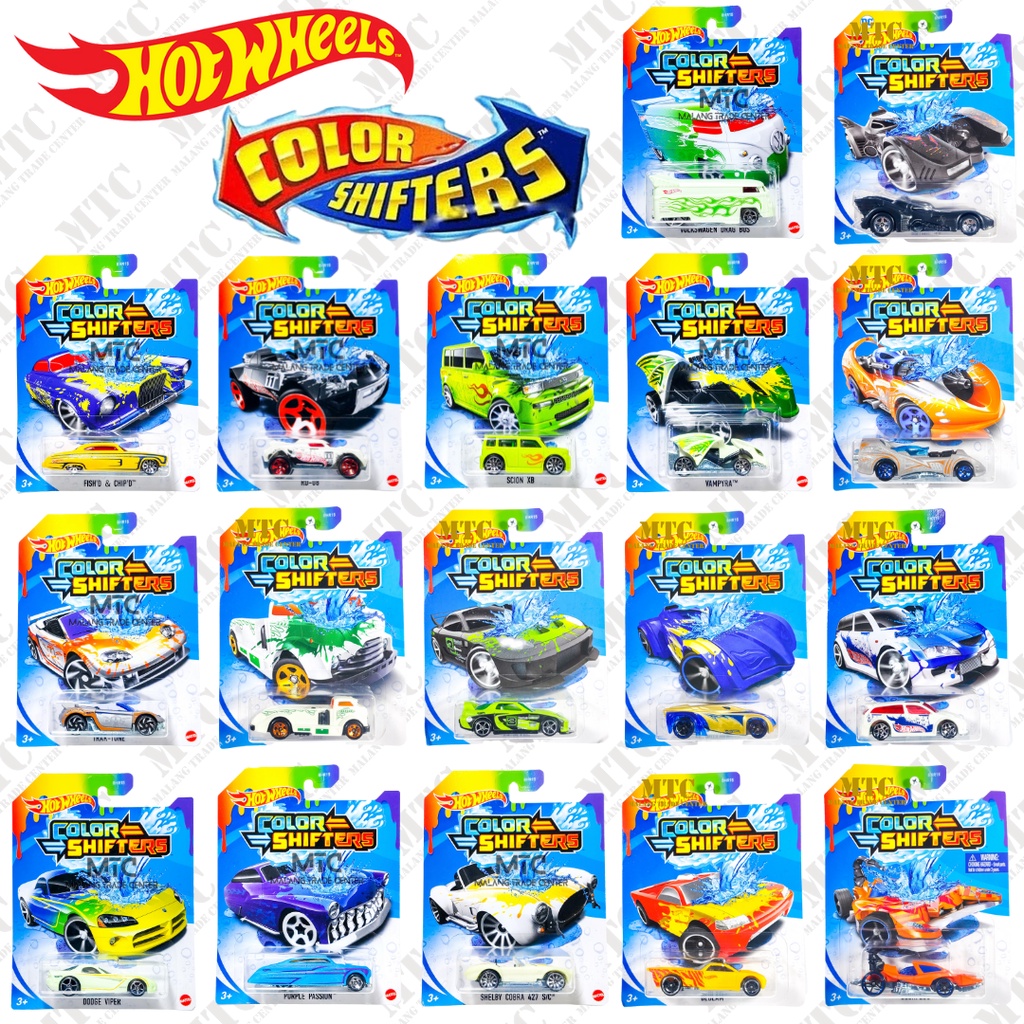 Hot WHEELS COLOR SHIFTERS Choose The Variant HOTWHEELS Can Change COLOR