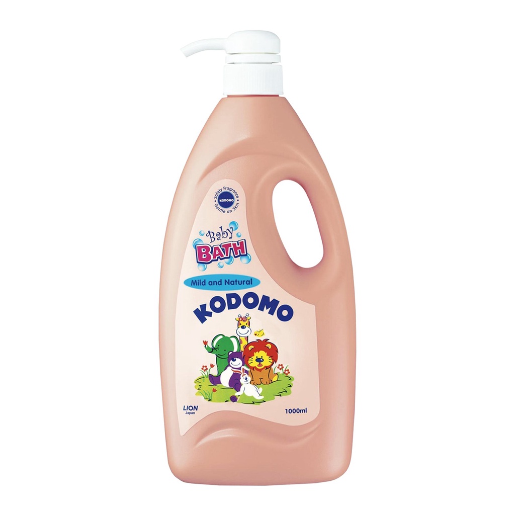 Kodomo Baby Bath Mild & Natural / Moisturizing / Rice Milk, 1000ml