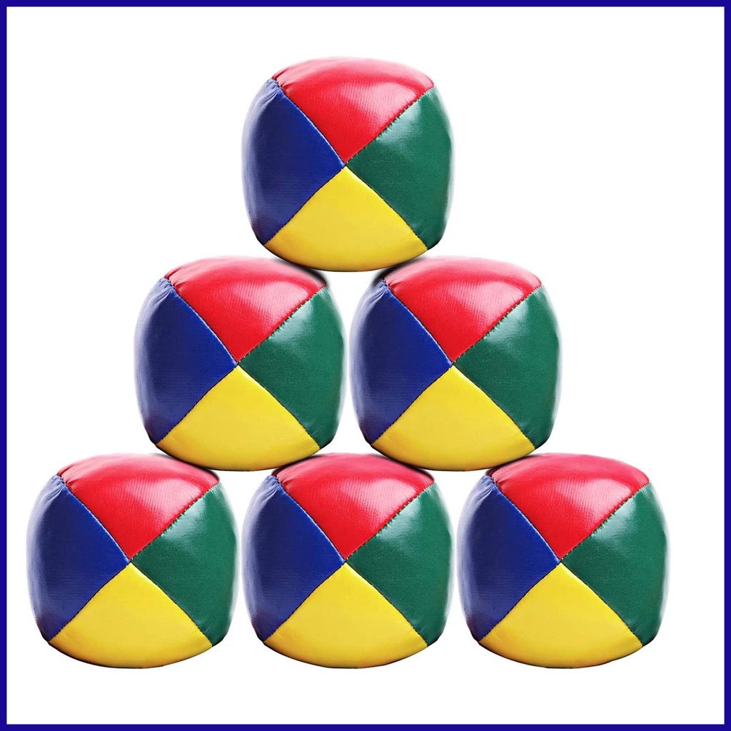 Professional Juggling Balls Toy and Games Mini Juggling Balls Kit 6