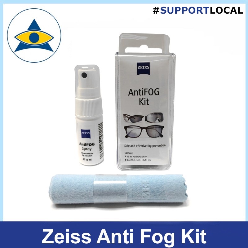 ZEISS AntiFog Kit Spray for spectacles / ophthalmic lenses