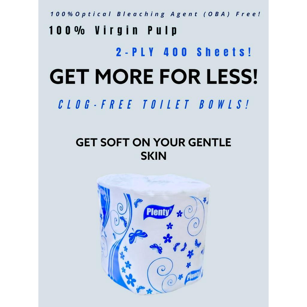 60 Rolls bundle sale!! Toilet paper roll Single Pack (10 rolls