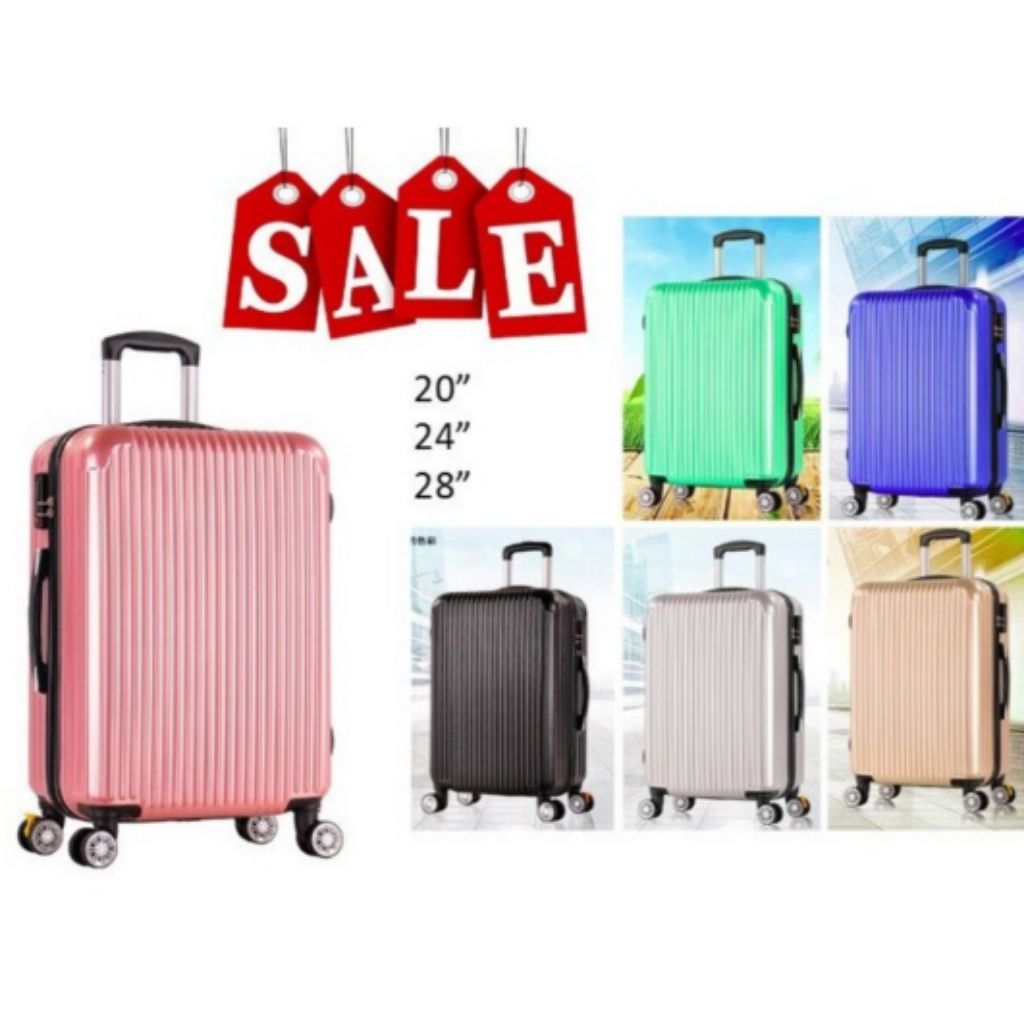 Travel Luggage bag 20" 24" 28" Lightweight Durable PC/ABS PP