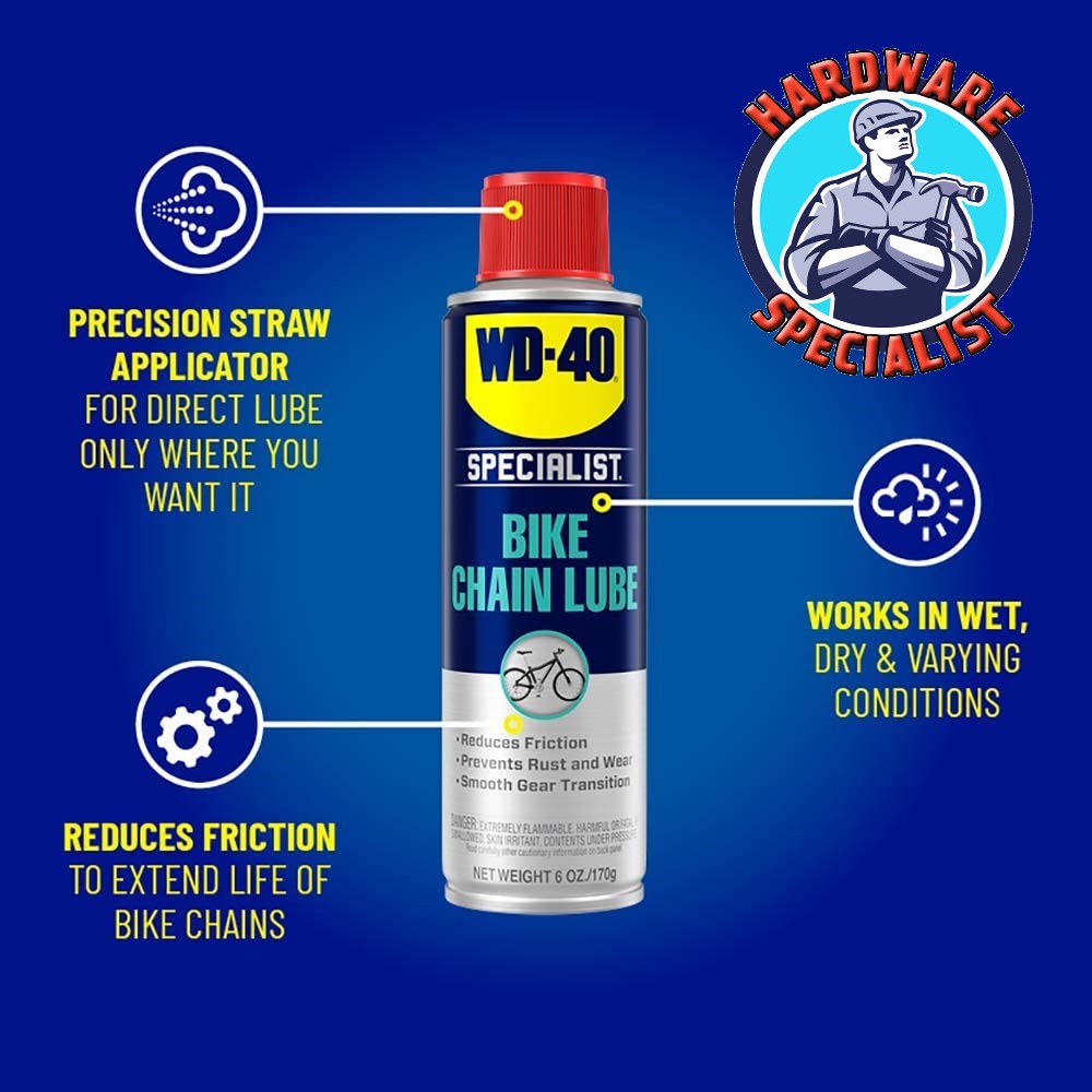 WD 40 Bike Chain Lube 180ml Shopee Singapore