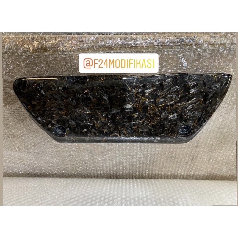 Honda jazz ge8 carbon mix yellow engine cover Shopee Singapore