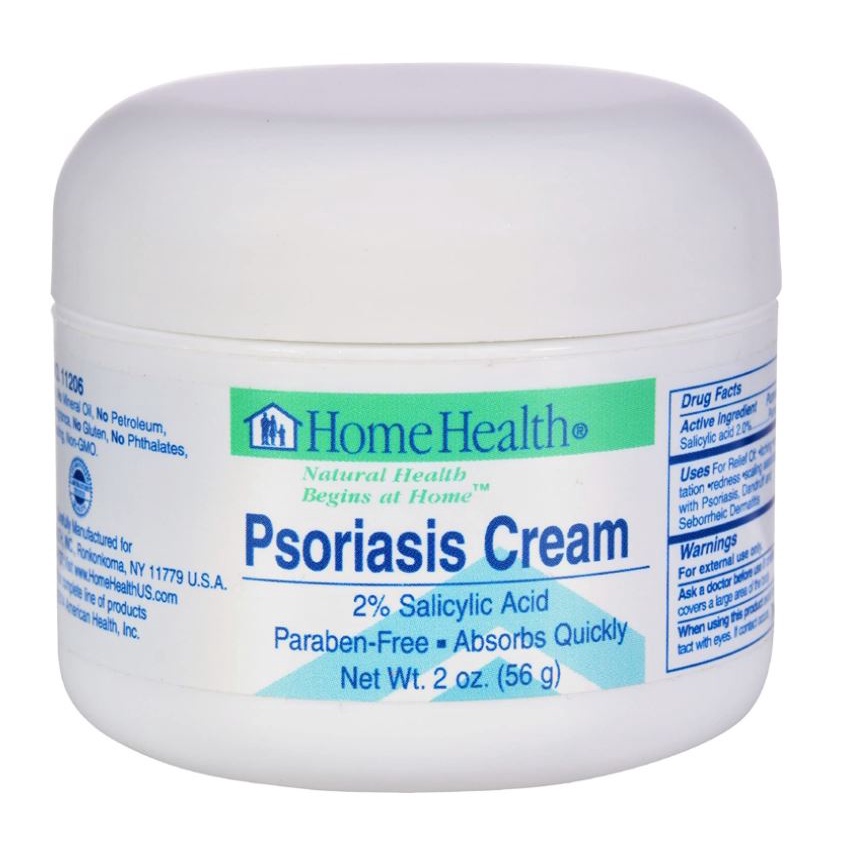 Home Health Psoriasis Cream 2 Salicylic Acid, Relieves Itching