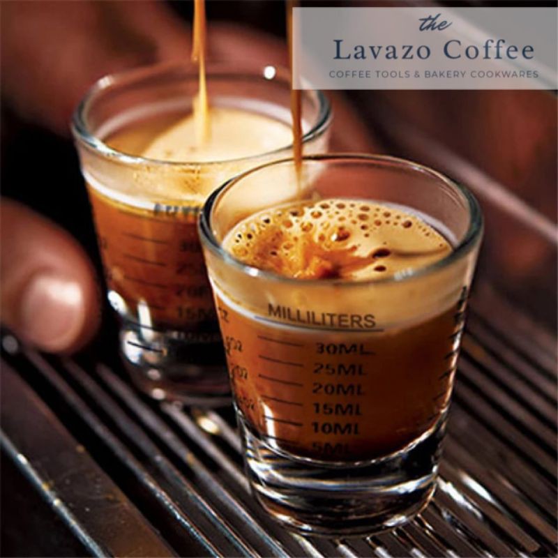 Espresso Shot Glass Espresso Coffee Measuring Cup Shot Glass 30ml