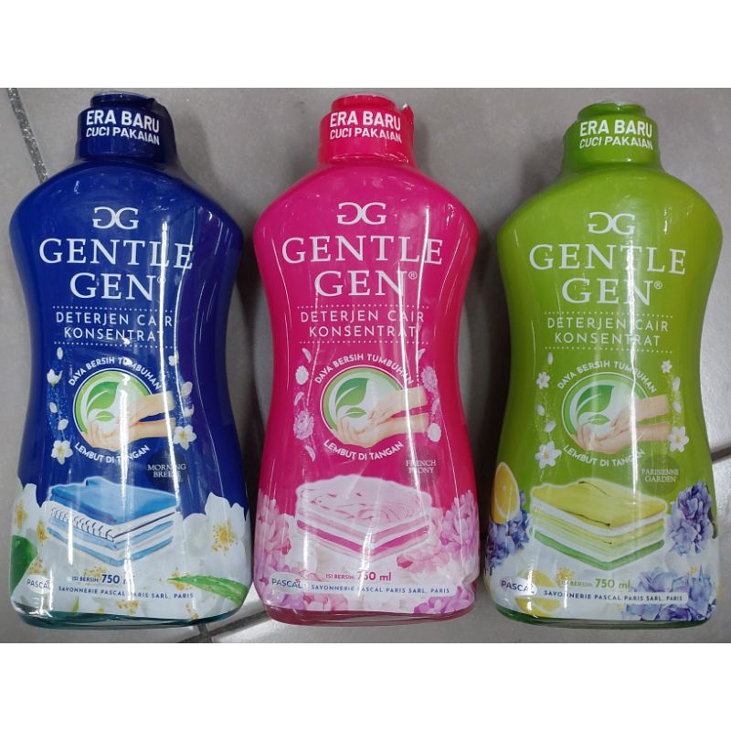 Gentle GEN Concentrated Liquid Detergent (FRENCH PEONY/MORNING BREEZE