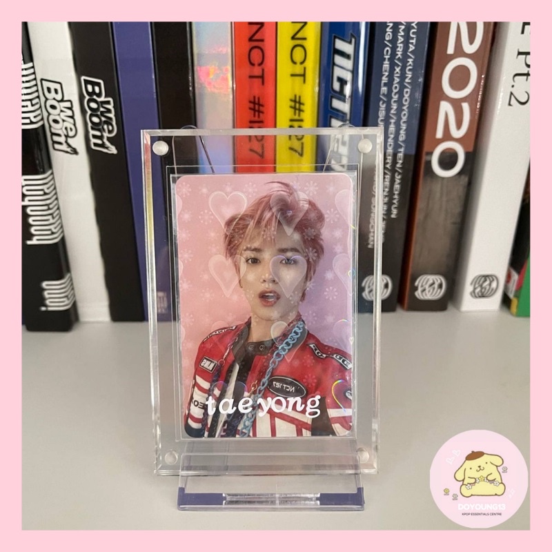[SG INSTOCK] Acrylic Frame Kpop Photocard Display Decoration Korean Sticker Stationery Supplies