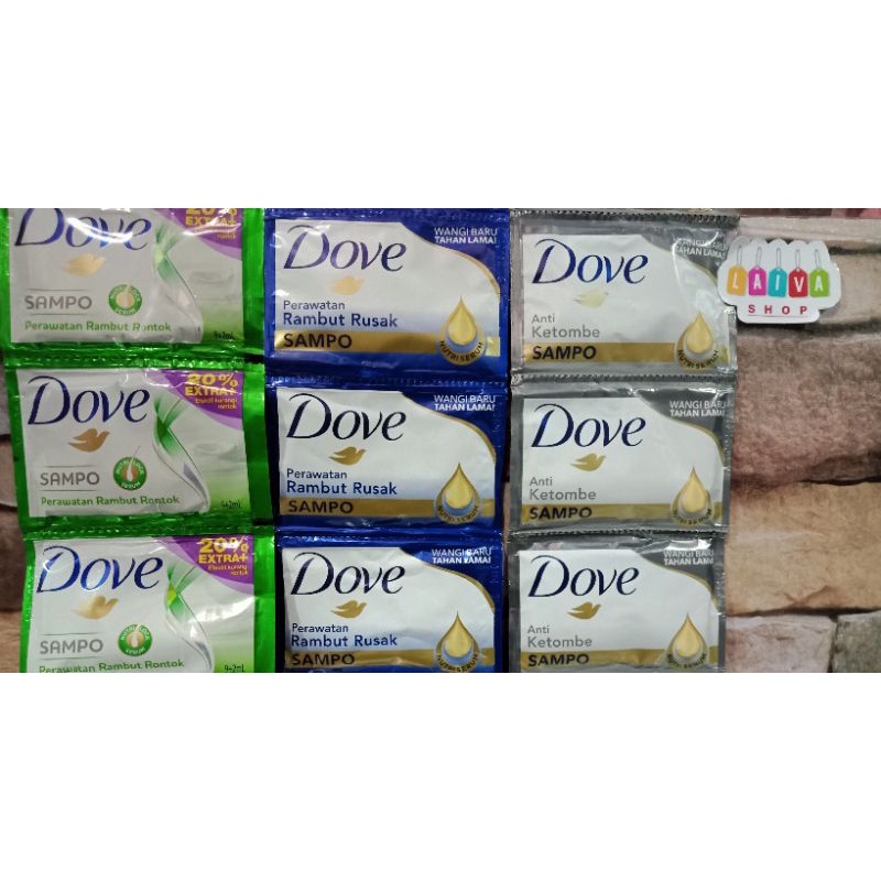Dove Renteng Shampoo sachets dove Shopee Singapore