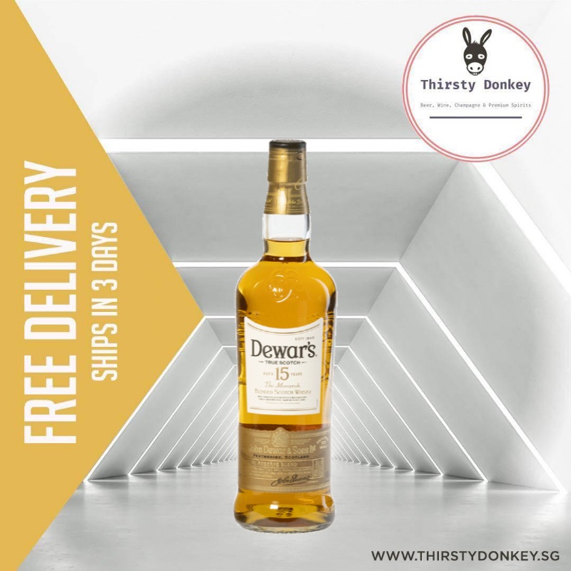 Dewar's 15 years Blended Scotch Whisky 750ml Shopee Singapore