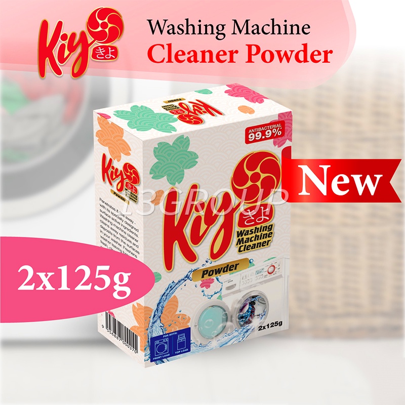 Kiyo Washing Machine Cleaner Powder, 2 x 125g Shopee Singapore