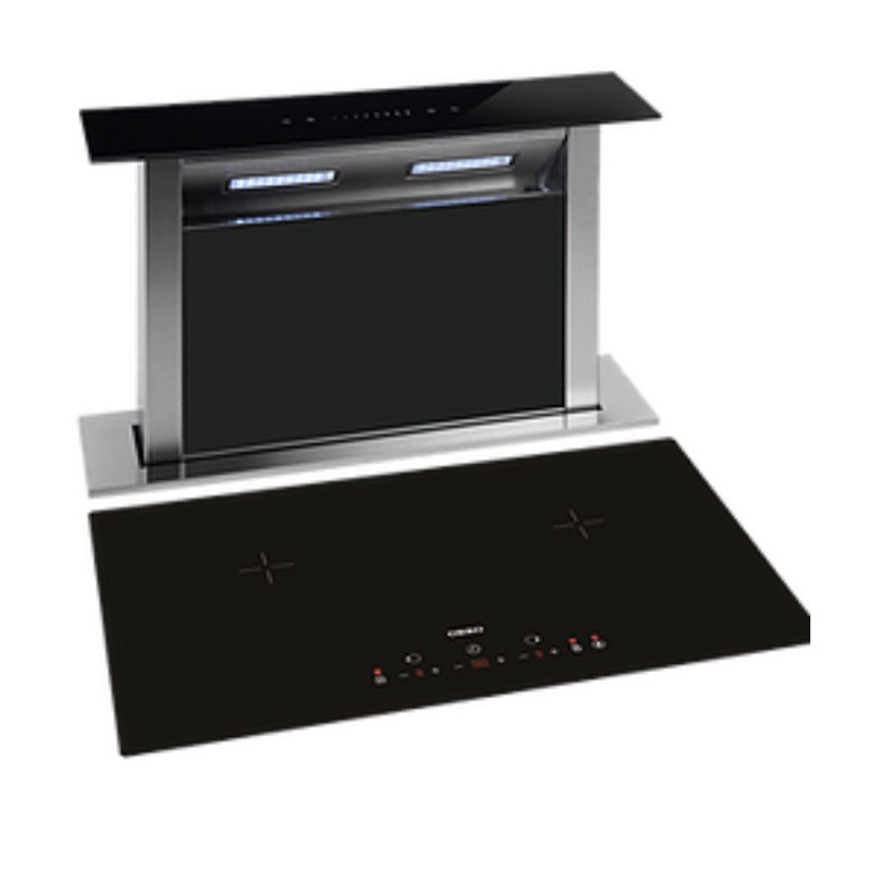 OBRO Downdraft Set P1 Hob & Hood 60cm Shopee Singapore