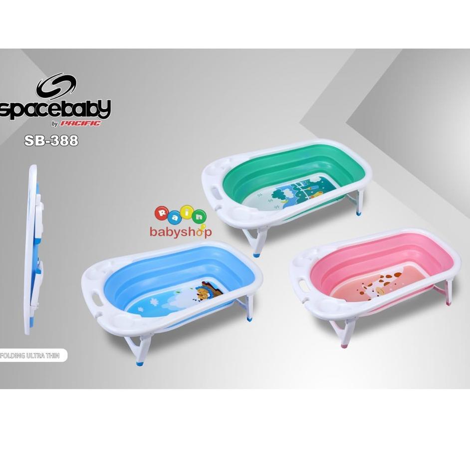 Super Style Space Baby Folding Bath Tub SB 388 Folding Bathtub + Bath