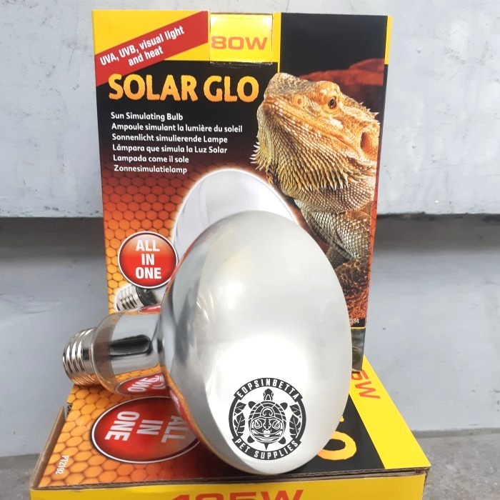 MATAHARI Exoterra SOLAR GLO 80w UVA And UVB Lamp Simulation Sunlight