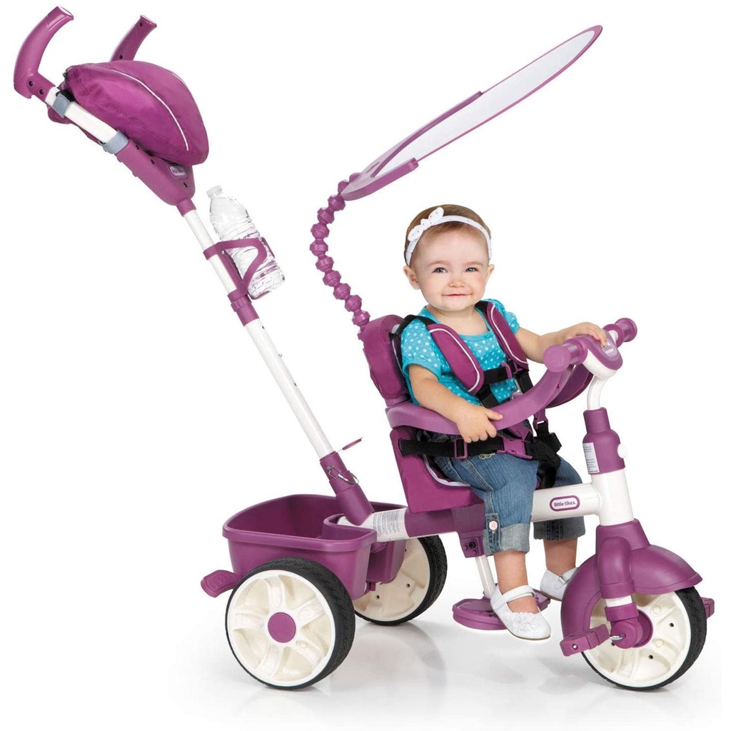 Little Tikes 4in1 Trike Sports Edition pink/purple Tricycle Shopee