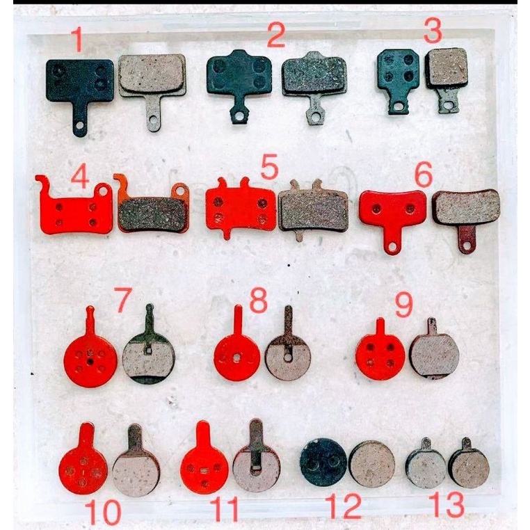 Bicycle ebike brake pad Eco drive 2.0 brake pad Jimove mc brake pad